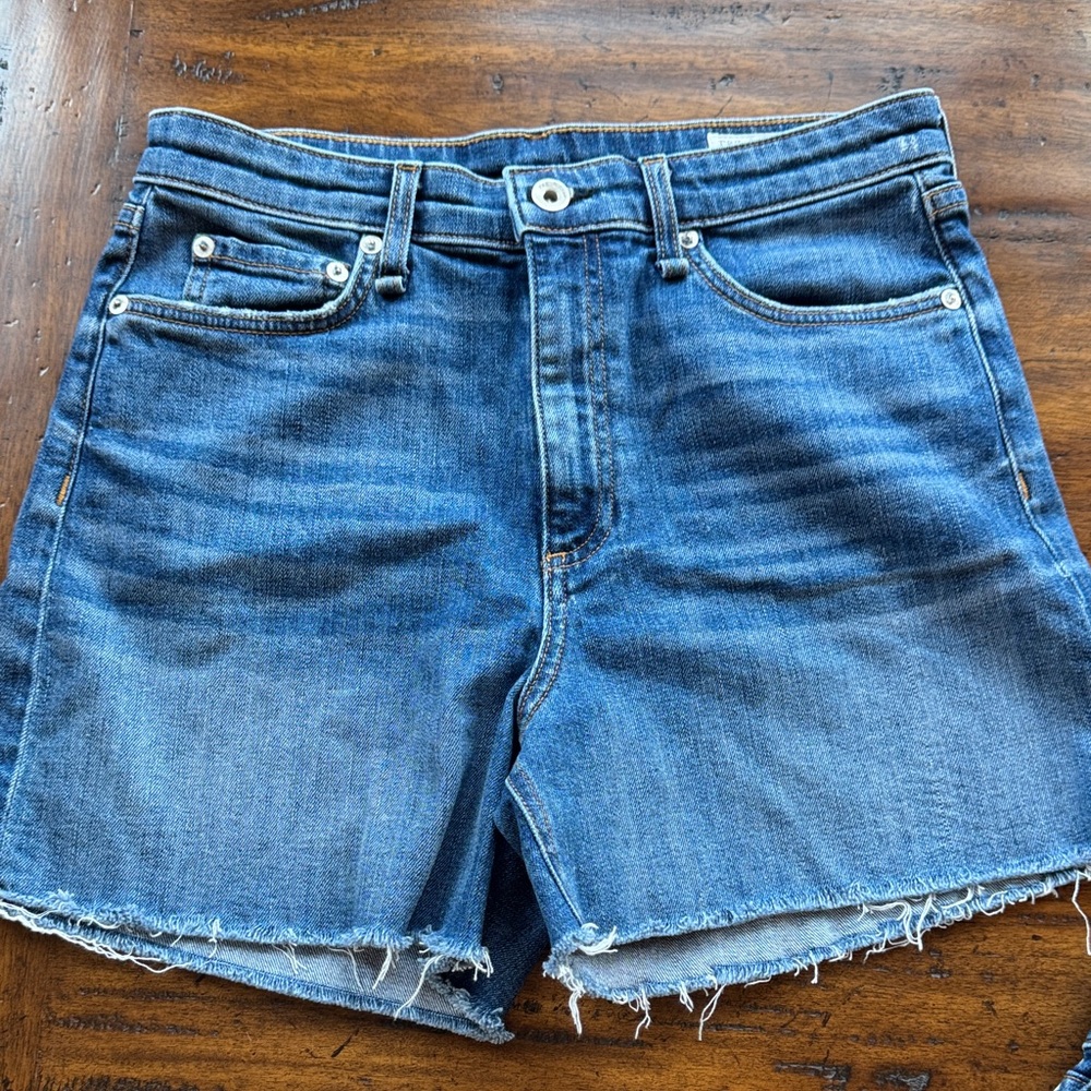 rag & bone Classic Blue Jean Shorts 
27